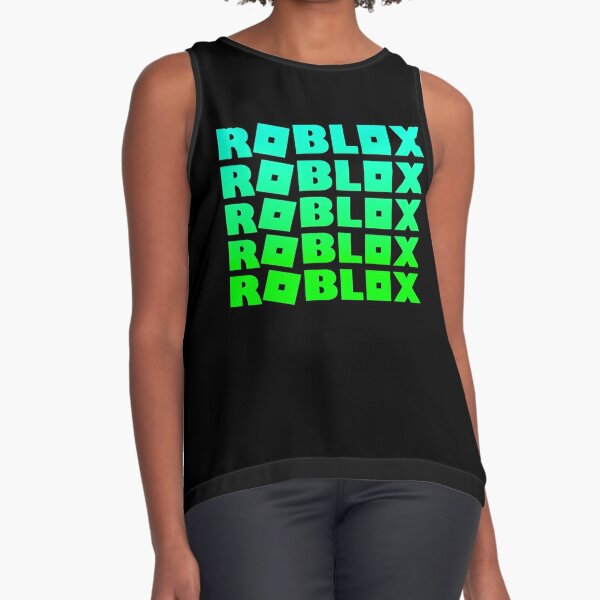 Roblox Trading Mega Neons Adopt Me Red Sleeveless Top By T Shirt Designs Redbubble - neon green shirt roblox