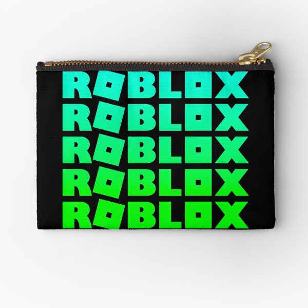 Roblox Robux Zipper Pouches Redbubble - tix pocket for roblox roblox