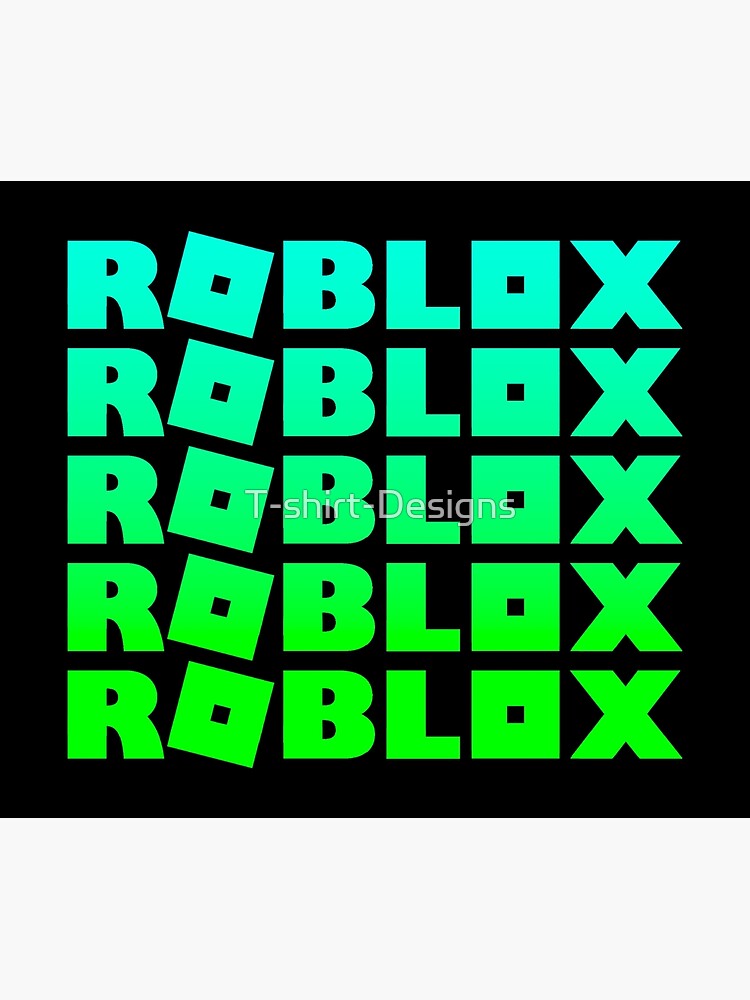 neon green and black roblox logo