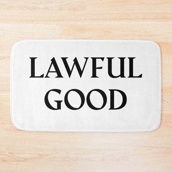 Item preview, Lawful Good: Dungeons and Dragons Alignment designed and sold by Plasmak.