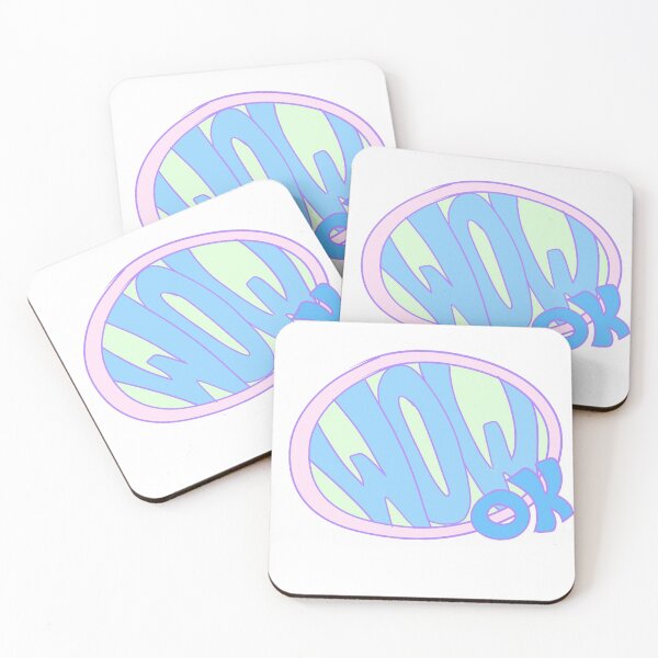 Item preview, wow ok (purple, pink, green, and blue) designed and sold by gross-girl99.