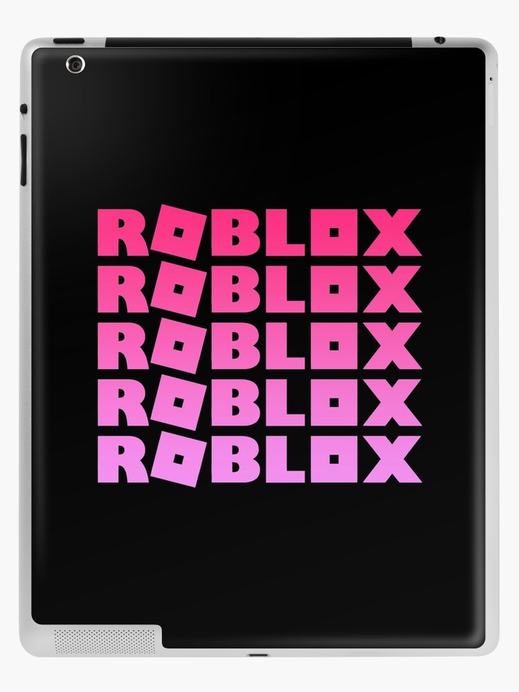 Roblox Neon Pink Ipad Case Skin By T Shirt Designs Redbubble - how to make clothes in roblox on ipad