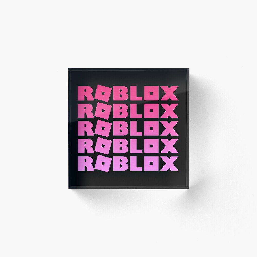 Roblox Neon Pink Art Board Print By T Shirt Designs Redbubble - neon blue cross w beads roblox