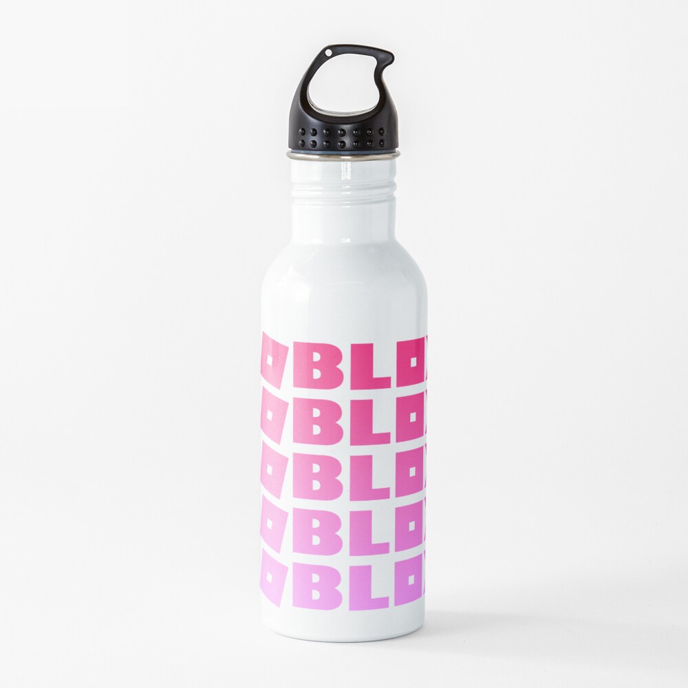 Roblox Neon Pink Water Bottle By T Shirt Designs Redbubble - roblox swimming pool games