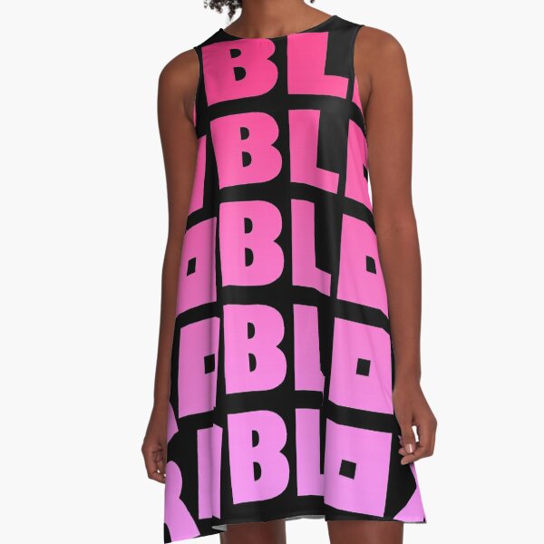 Roblox Face Dresses Redbubble - pink dress template roblox