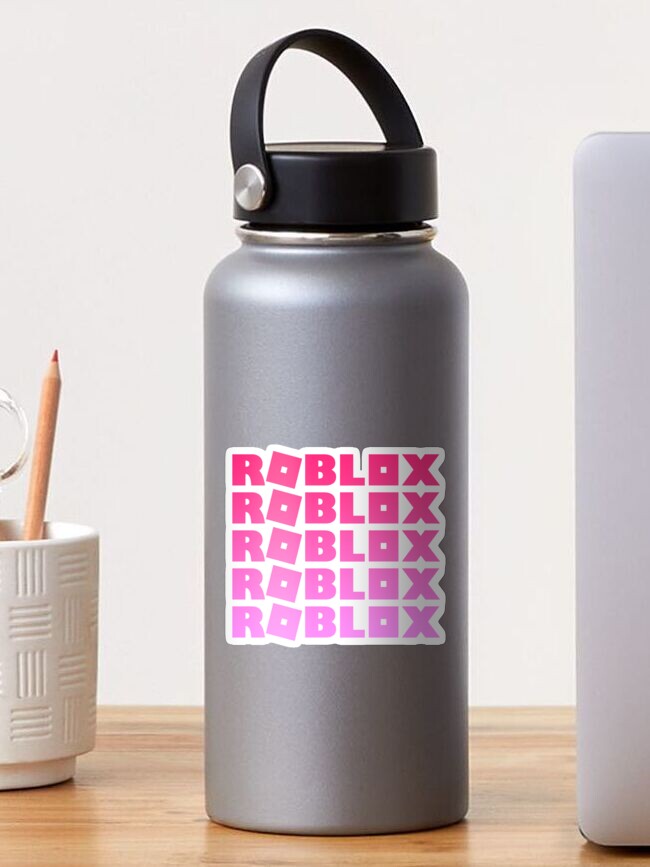Roblox Neon Pink Sticker By T Shirt Designs Redbubble - roblox neon pink greeting card by t shirt designs redbubble
