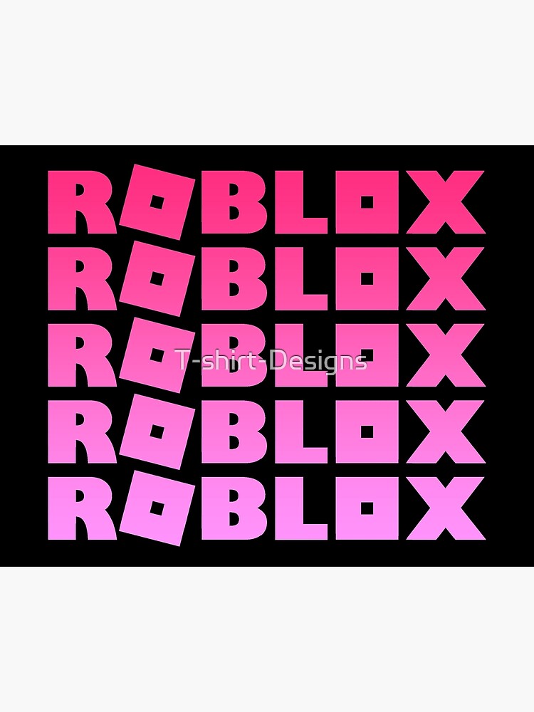 Roblox Neon Pink Art Board Print By T Shirt Designs Redbubble - pink roblox shirt