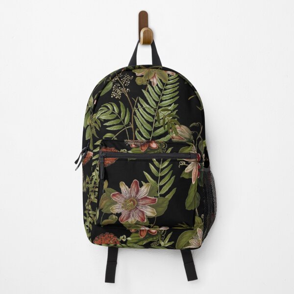 Item preview, Midnight Summer Sepia Exotic Passiflora Flowers Botanical Night Garden Nightgarden designed and sold by UtArt.