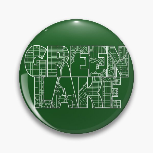 Item preview, Green Lake, Seattle Street Map designed and sold by thestreetslocal.