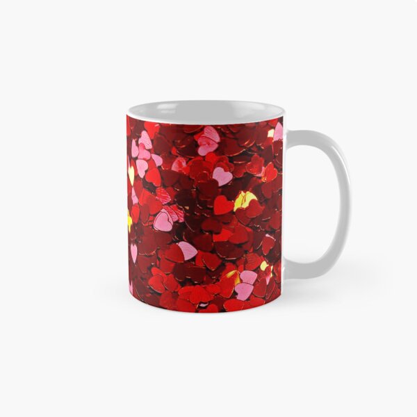 Item preview, heart glitter pattern designed and sold by shivanihowe.