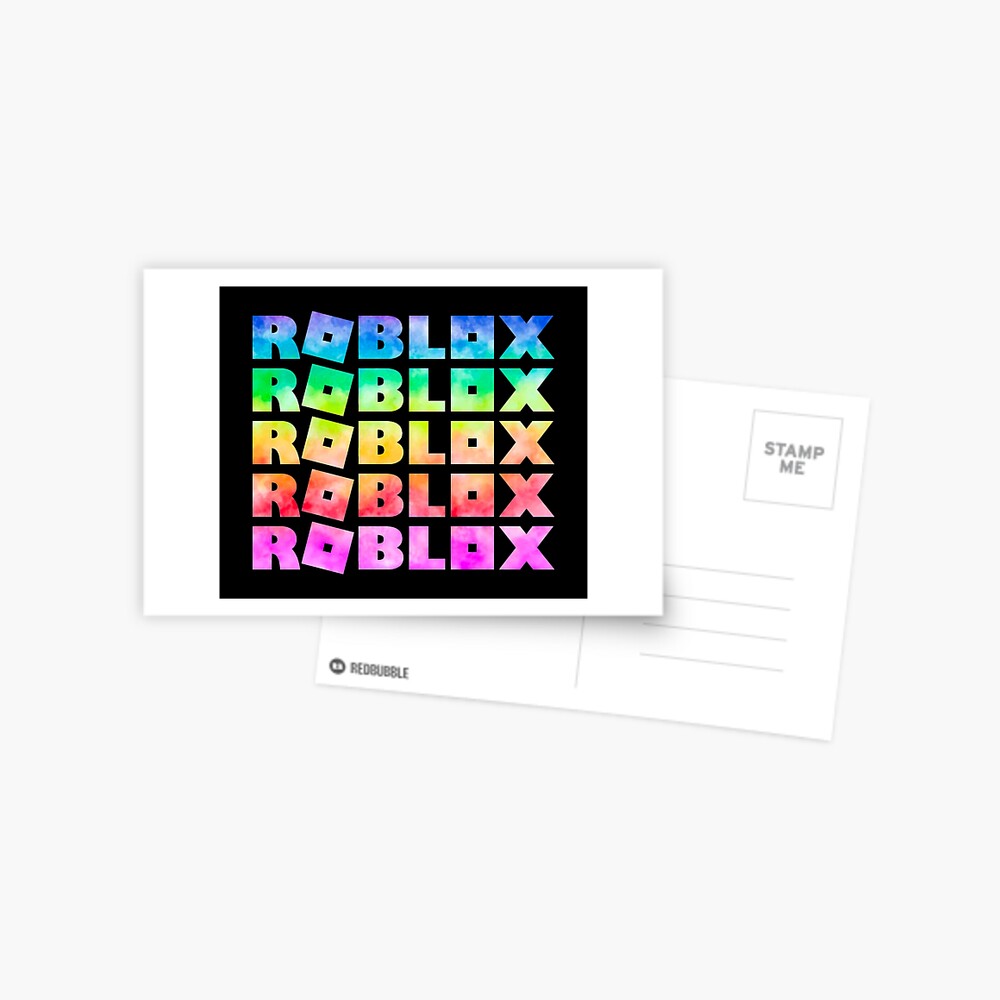 Roblox Rainbow Tie Dye Greeting Card By T Shirt Designs Redbubble - tiy diy roblox