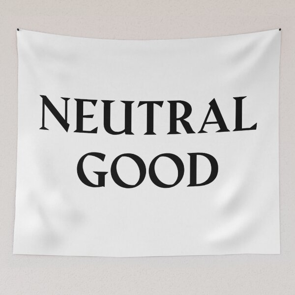 Item preview, Neutral Good: Dungeons and Dragons Alignment designed and sold by Plasmak.