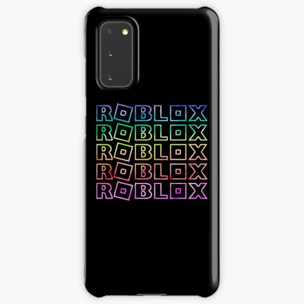 Roblox Silver Block Case Skin For Samsung Galaxy By T Shirt Designs Redbubble - galaxy unicorn roblox