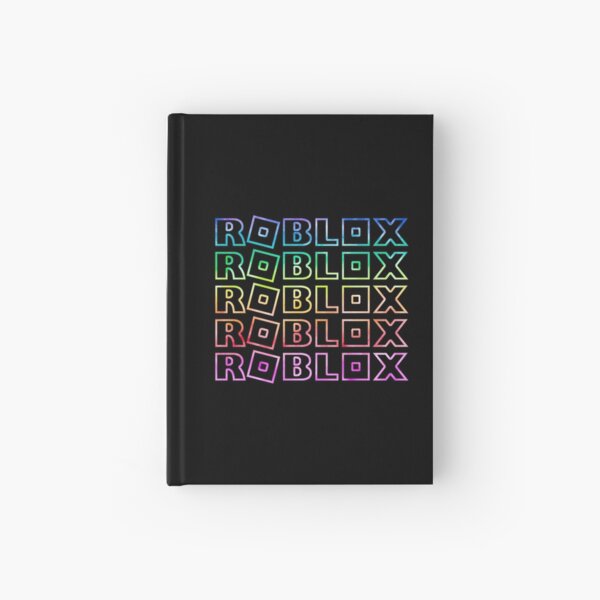 Roblox Silver Block Hardcover Journal By T Shirt Designs Redbubble - co red tie bottom roblox