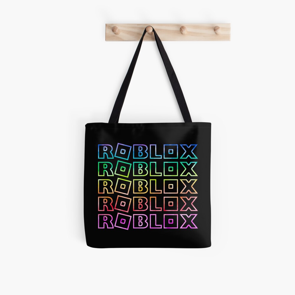 Roblox Rainbow Tie Dye Unicorn Tote Bag By T Shirt Designs Redbubble - rainbow tie roblox