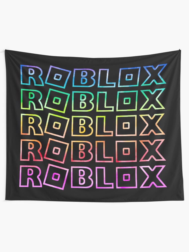 Roblox Rainbow Tie Dye Unicorn Tapestry By T Shirt Designs Redbubble - a sheet tie roblox