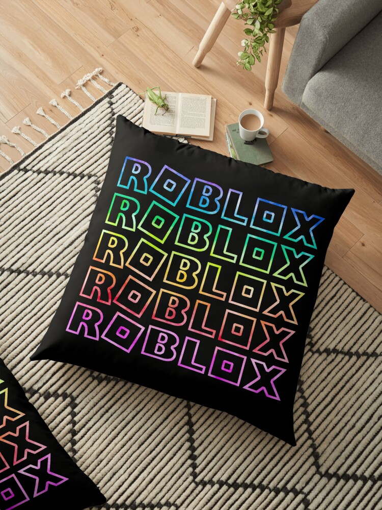 Roblox Rainbow Tie Dye Unicorn Floor Pillow By T Shirt Designs Redbubble - roblox tie dye shirt