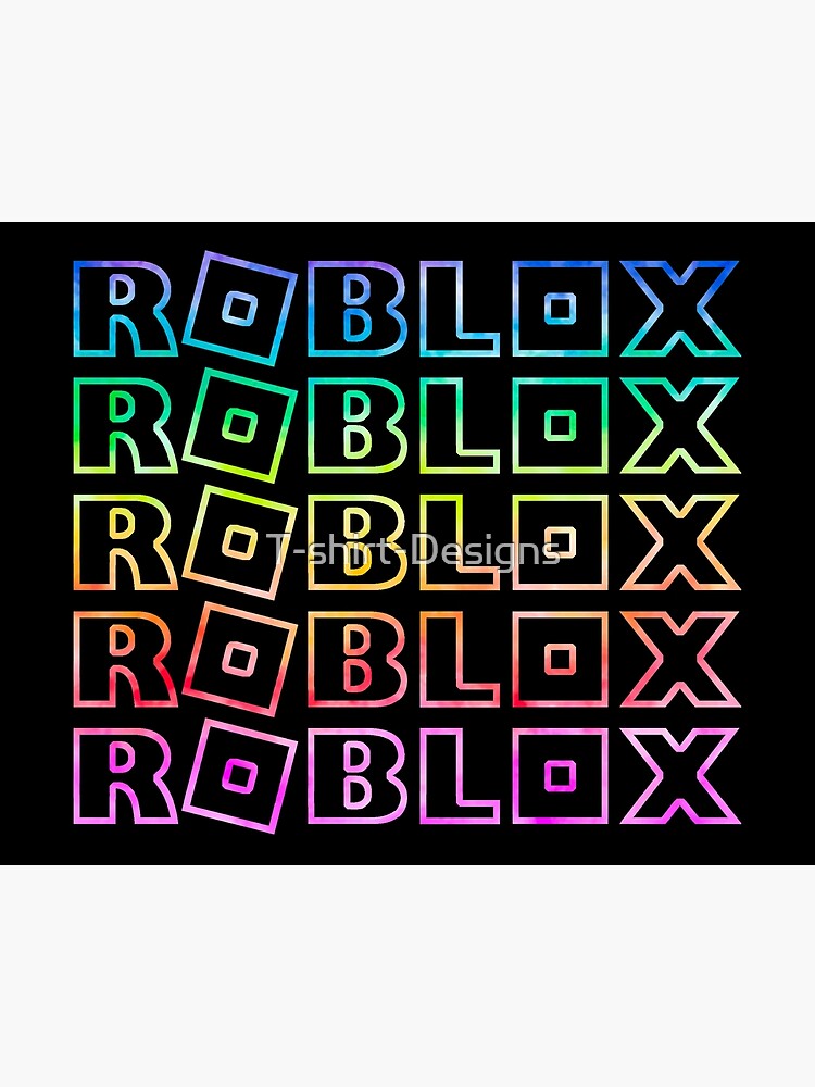 Roblox Rainbow Tie Dye Unicorn Art Board Print By T Shirt Designs Redbubble - roblox shirt with tie