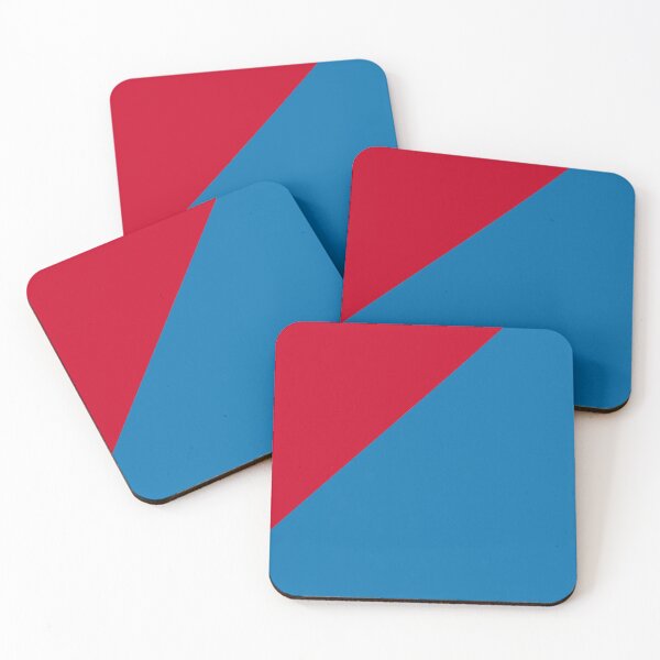 Item preview, Red and blue designed and sold by Enid Guinn.