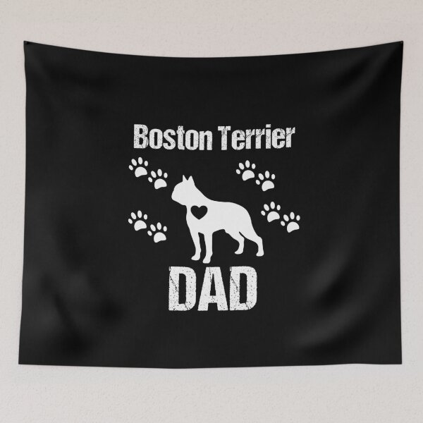 Item preview, Boston Terrier dad - Vector designed and sold by Beyond Words.