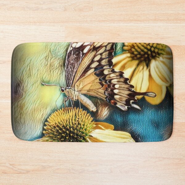 Item preview, Butterfly on the Yellow Flower designed and sold by ReneeKennedy.
