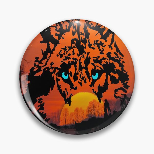 Item preview, Wolf nature double image designed and sold by kreawusel-bin.