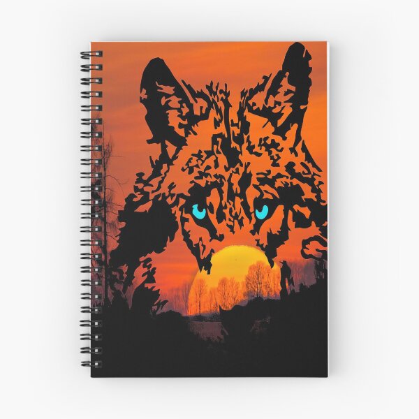 Item preview, Wolf nature double image designed and sold by kreawusel-bin.