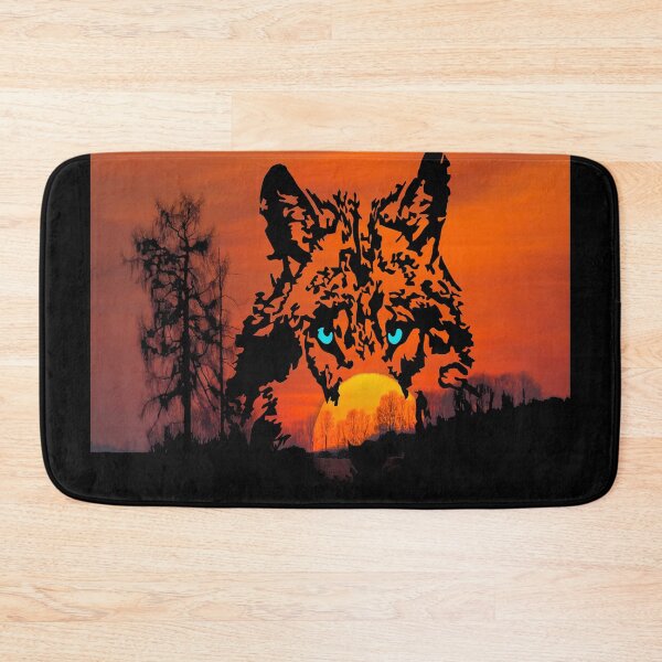 Item preview, Wolf nature double image designed and sold by kreawusel-bin.