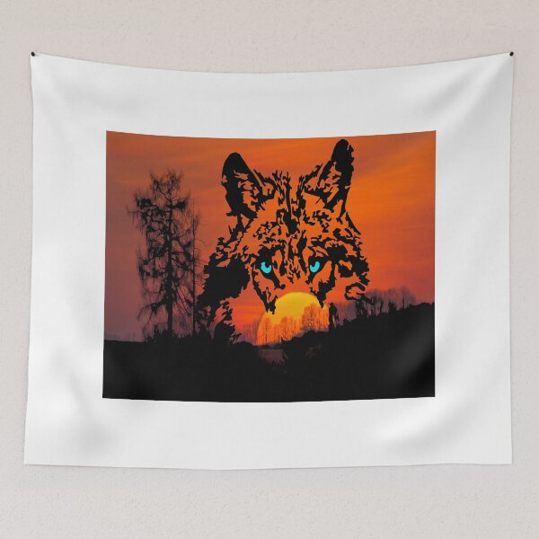 Item preview, Wolf nature double image designed and sold by kreawusel-bin.