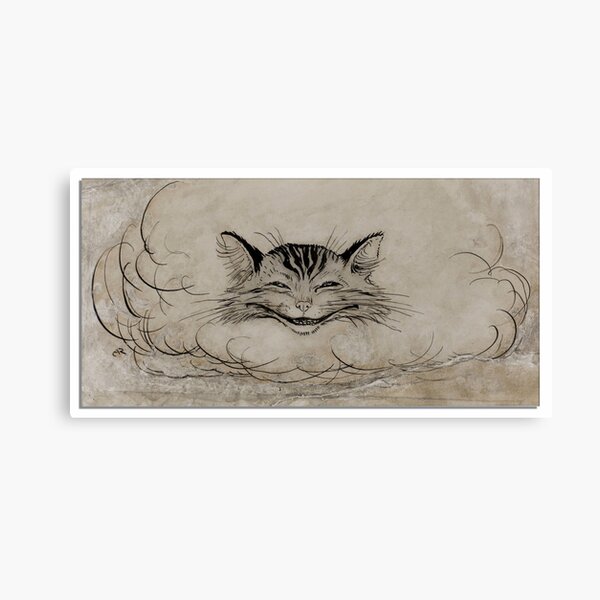 Gato de Cheshire - Alicia en el país de las maravillas - Arthur Rackham Lienzo