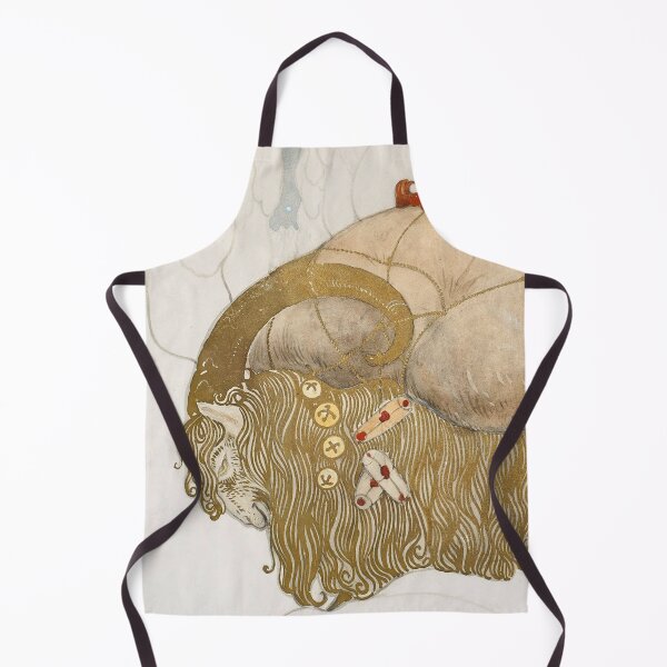 Aperçu de l'œuvre  The Billy Goat Vintage John Bauer fantasy artwork créée et vendue par Vintage Designs +.