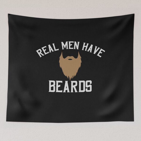 Item preview, Real men have beards designed and sold by Imutobi.