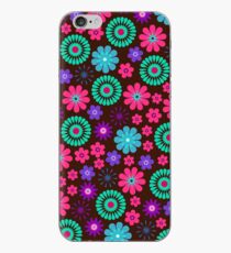 Vibrant Vector Flowers Pattern iPhone-Hülle & Cover