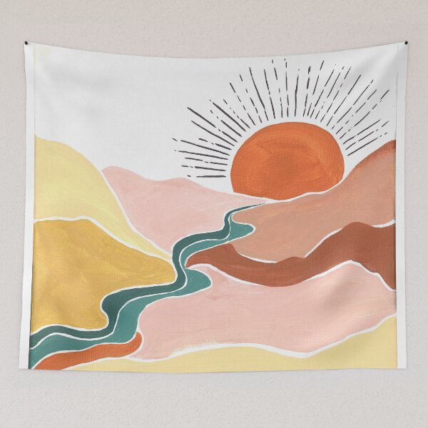 Item preview, Sunrise Over Valley designed and sold by soultosol.