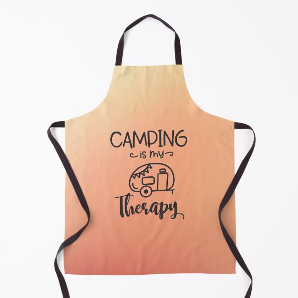 Item preview, Camping is my therapy designed and sold by Delicarte.