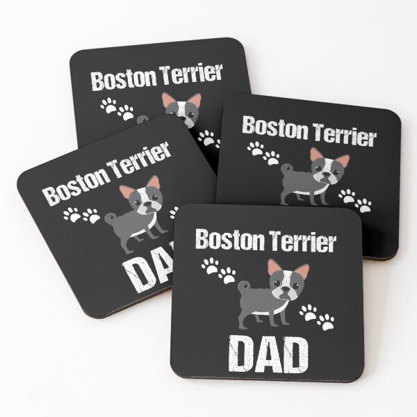 Item preview, Boston Terrier dad colour designed and sold by Beyond Words.