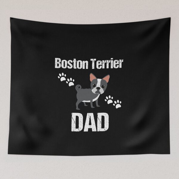 Item preview, Boston Terrier dad colour designed and sold by Beyond Words.