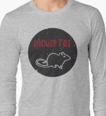 Mouse Rat T-Shirt | Parks and Recreation Leslie Knope Ron Swanson Bert Macklin FBI Parks n Rec Pawnee Indiana TV Show Tshirt Tee uk usa gift Long Sleeve T-Shirt