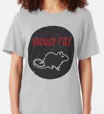 Camiseta ajustada Ratón Rat Camiseta | Parques y Recreación Leslie Knope Ron Swanson Bert Macklin FBI Parks n Rec Pawnee Indiana TV Show camiseta Tee uk usa regalo