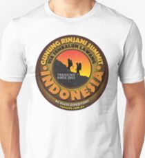 Mt Rinjani Summit Tshirt Unisex T-Shirt