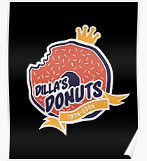 Dilla's Donut Poster
