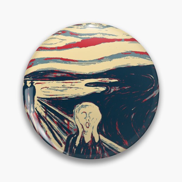 Item preview, Masterpieces Revisited - The Scream by Edvard Munch designed and sold by Serge Averbukh Art Studio.