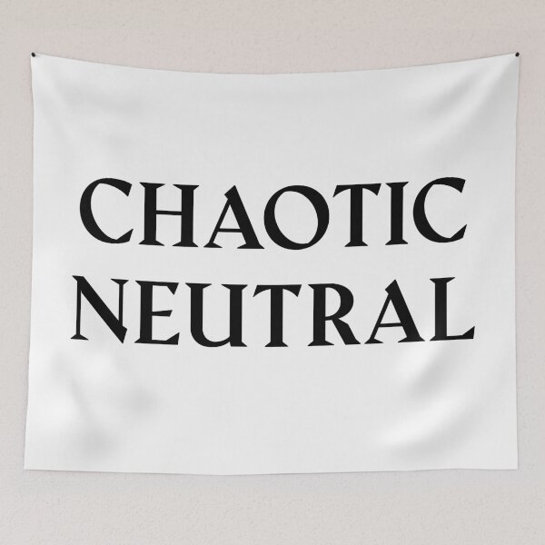 Item preview, Chaotic Neutral: Dungeons and Dragons Alignment designed and sold by Plasmak.
