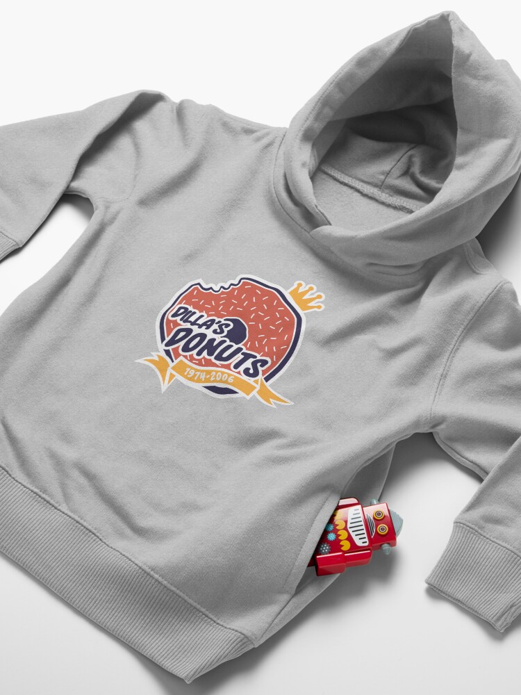 Alternate view of Dilla's Donut Toddler Pullover Hoodie