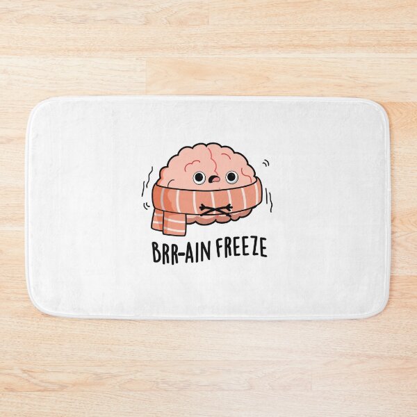 Item preview, Brain Freeze Funny Biology Anatomy Puns  designed and sold by punnybone.