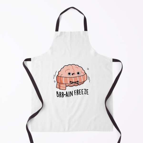 Item preview, Brain Freeze Funny Biology Anatomy Puns  designed and sold by punnybone.