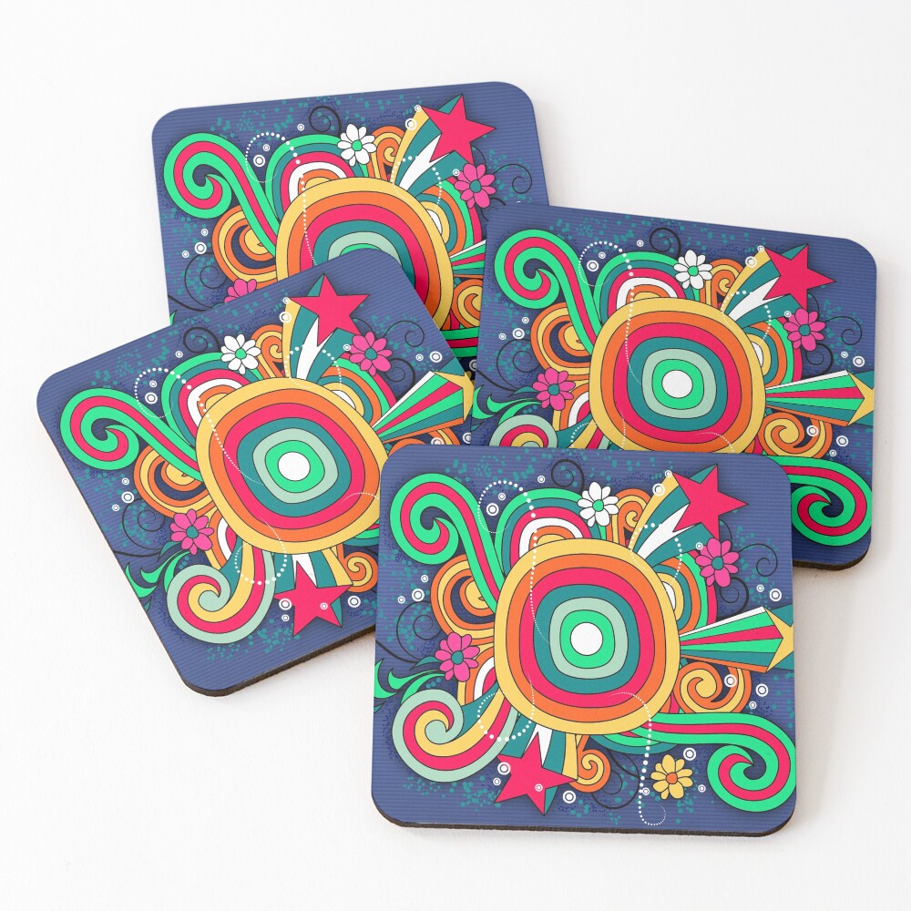 Item preview, Coasters (Set of 4) designed and sold by benzy.