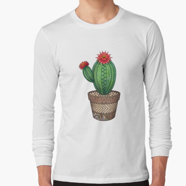 CASABLANCA Cactus T-shirt in White