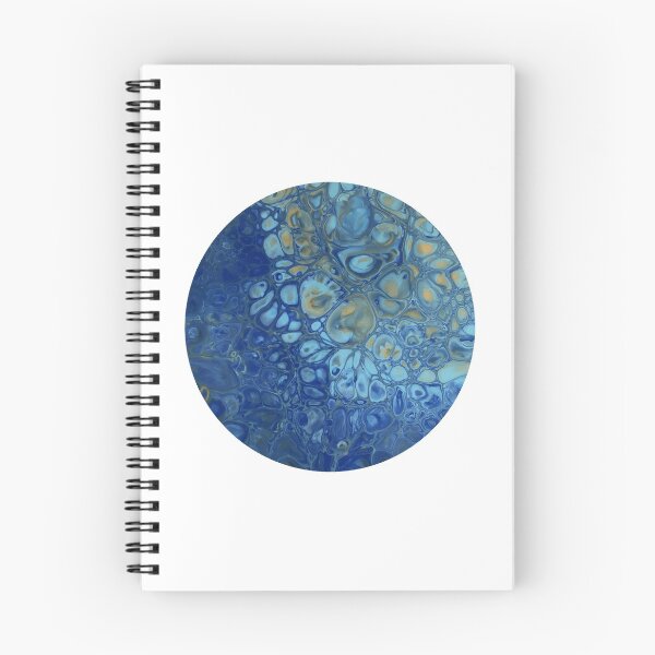 Artikelvorschau, Blau und Gelb / Acryl Gießen entworfen und verkauft von Nathalie Aynié.
