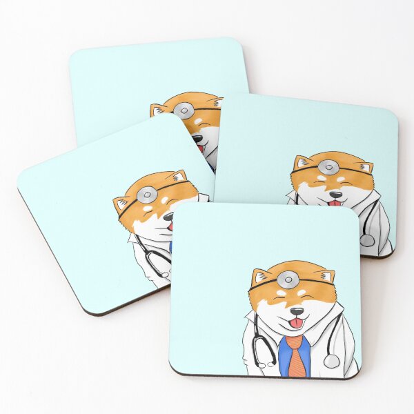 Item preview, Doctor Shiba designed and sold by WizardBirbArts.